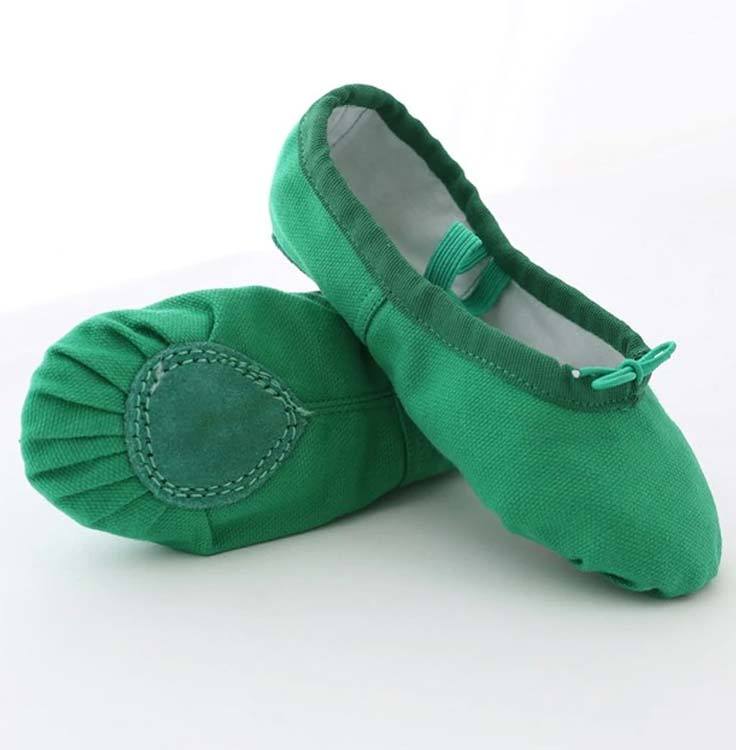 Soft Canvas Ballet Shoes Dance for Girls Kids Children