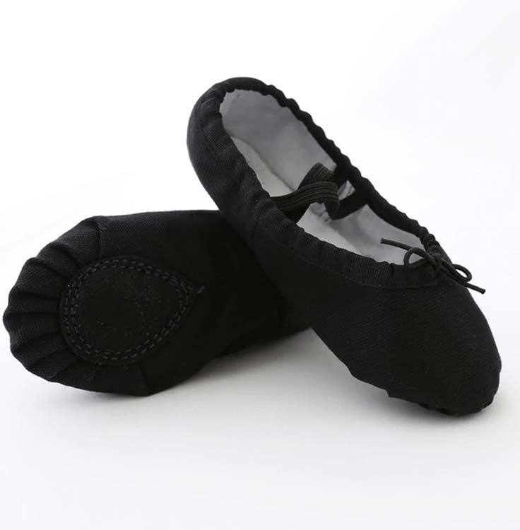 Soft Canvas Ballet Shoes Dance for Girls Kids Children