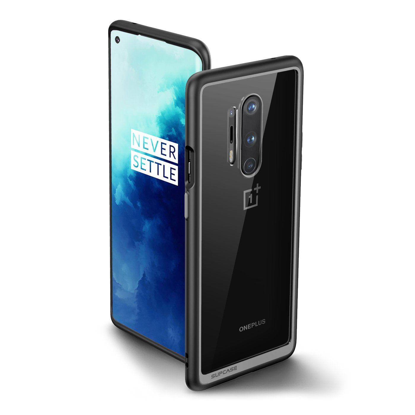 OnePlus 8 Pro Unicorn Beetle Style Clear Case-Black