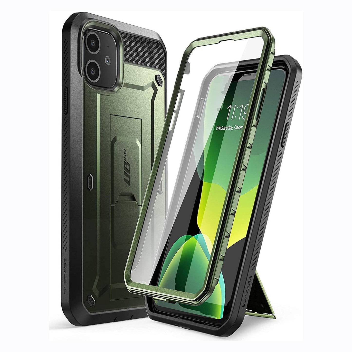 iPhone 11 6.1 inch Unicorn Beetle Pro Rugged Case-Dark Green