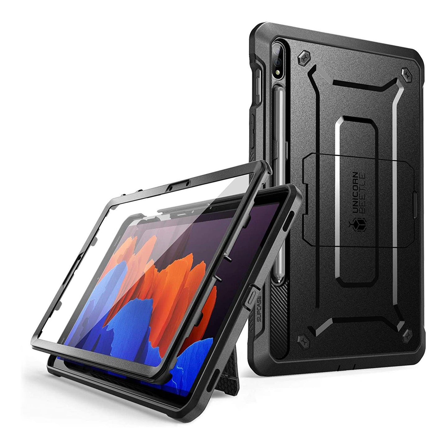 Galaxy Tab S7 (2020) Unicorn Beetle Pro Rugged Case-Black