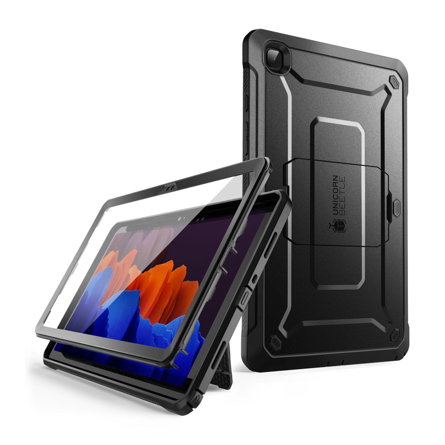 Galaxy Tab A7 10.4 inch (2020) Unicorn Beetle Pro Full-Body Case-Black