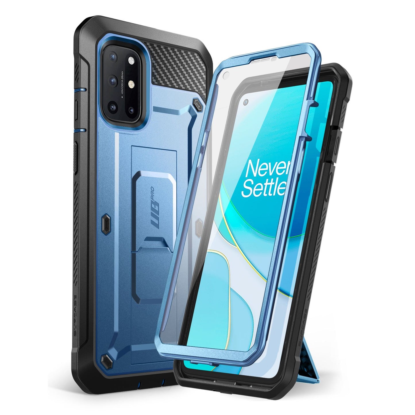 OnePlus 8T Unicorn Beetle Pro Full-Body Case-Metallic Blue