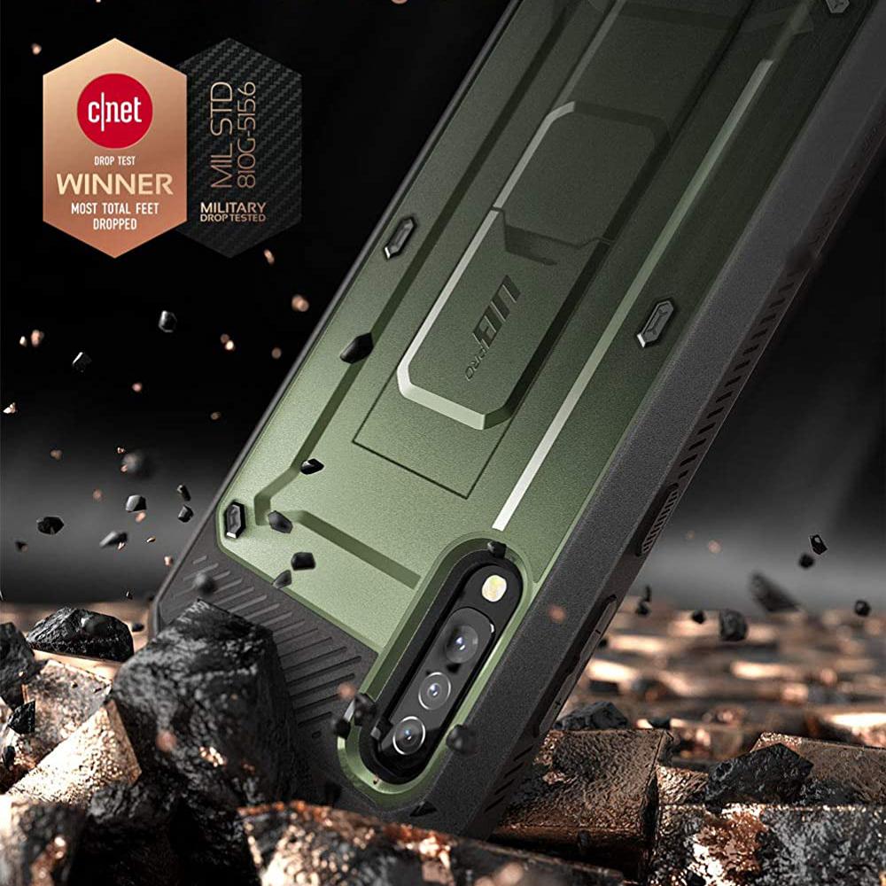 Galaxy A50 Unicorn Beetle Pro Rugged Case-Dark Green