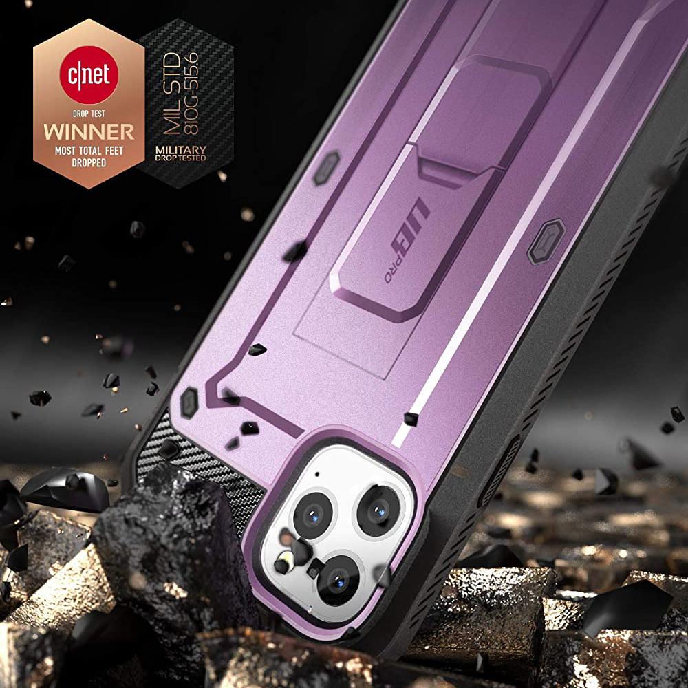 iPhone 11 Pro Max 6.5 inch Unicorn Beetle Pro Rugged Case-Metallic Purple