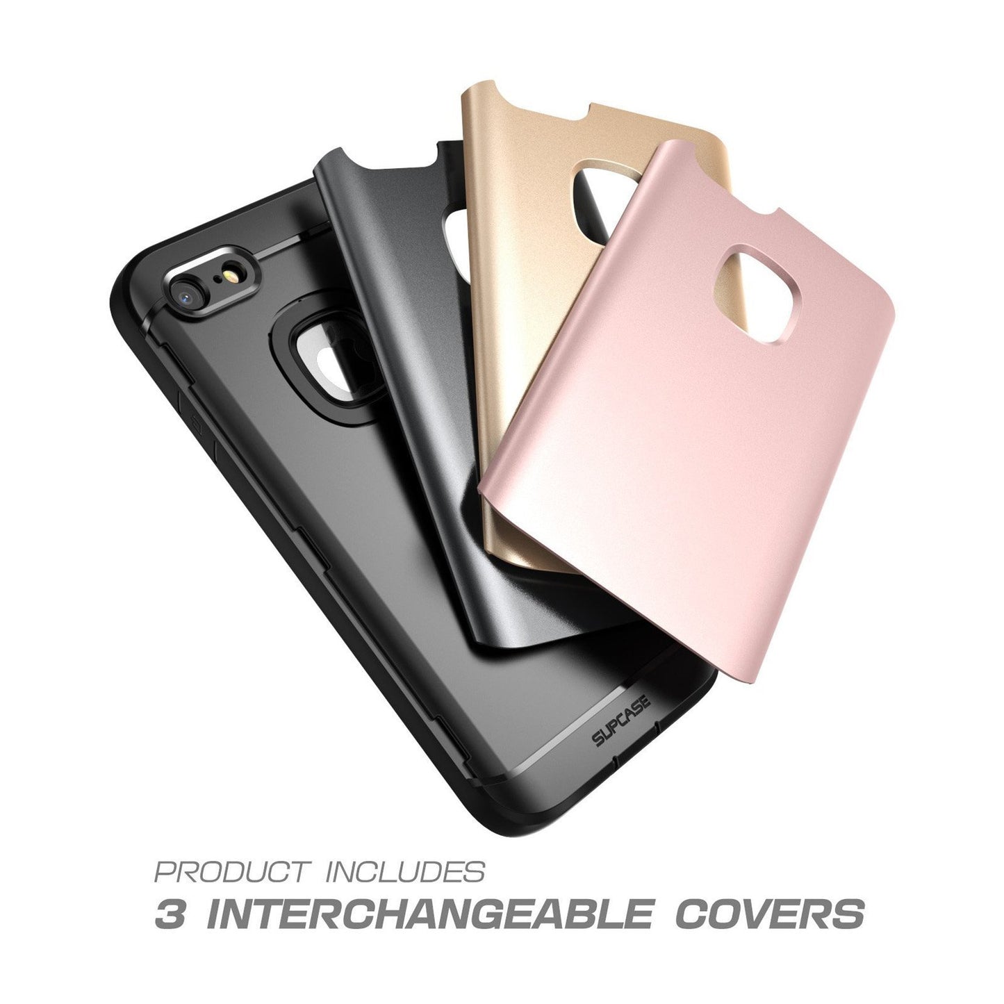 iPhone 7 / 8 Water-Resistant Full Body Protective Case-Black