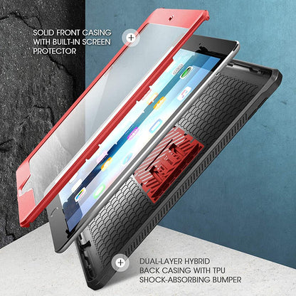 iPad 10.2 inch Unicorn Beetle PRO Rugged Case-Metallic Red