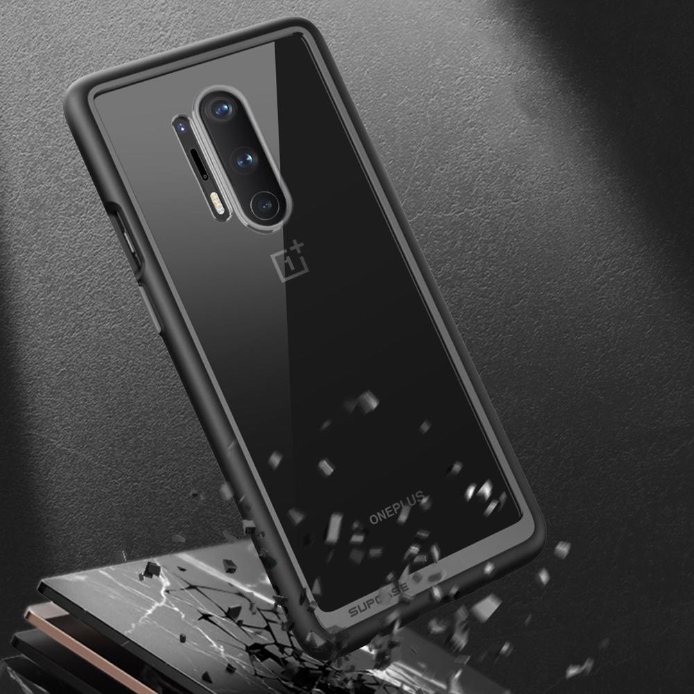 OnePlus 8 Pro Unicorn Beetle Style Clear Case-Black