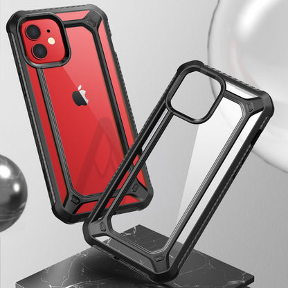 iPhone 12 mini 5.4 inch Unicorn Beetle Exo Clear Case-Black