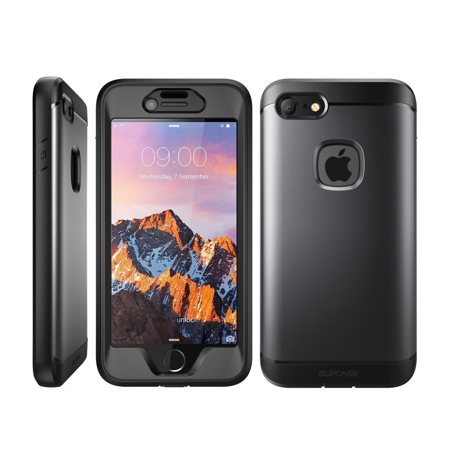 iPhone 7 / 8 Water-Resistant Full Body Protective Case-Black
