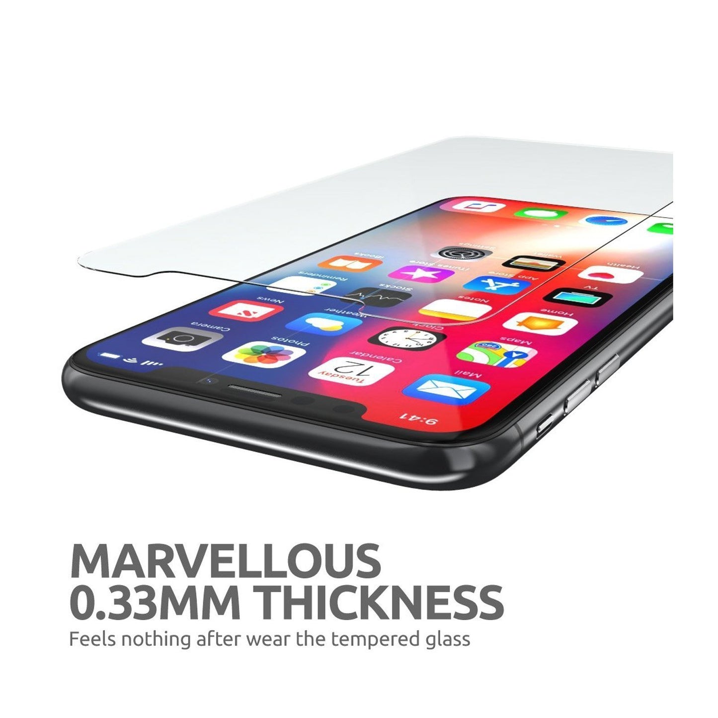 2.5D Tempered Glass Screen Protector for iPhone 6.1 inch 2021 Clear