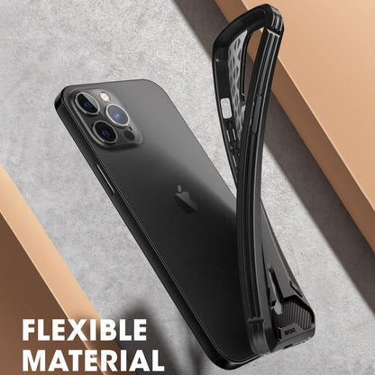 iPhone 12 Pro 6.1 inch Unicorn Beetle Vault Wallet Case-Black