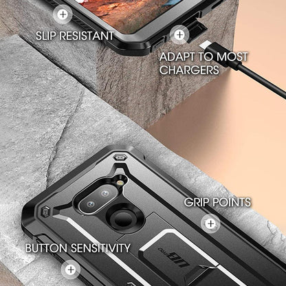 LG Q70 Unicorn Beetle Pro Rugged Case-Black