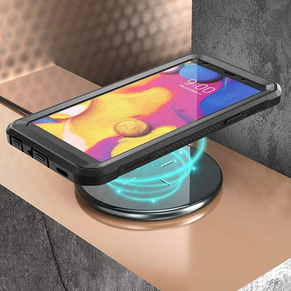 LG Aristo 4+ / Prime 2 Unicorn Beetle Pro Holster Case-Black