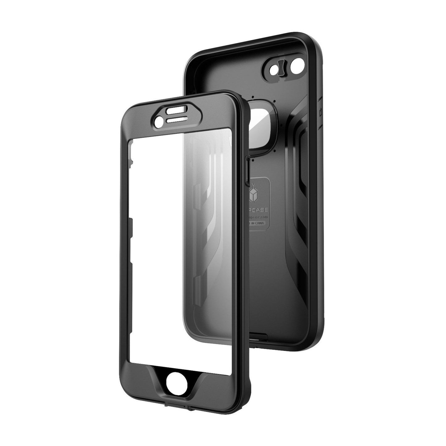 iPhone 7 / 8 Water-Resistant Full Body Protective Case-Black