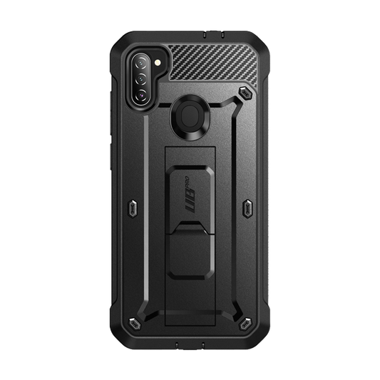 Galaxy A11 (2020) Unicorn Beetle Pro Rugged Holster Case-Black