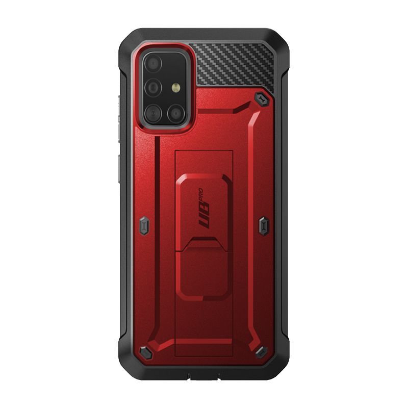 Galaxy A51 Unicorn Beetle Pro Rugged Case-Metallic Red