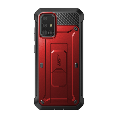 Galaxy A51 Unicorn Beetle Pro Rugged Case-Metallic Red