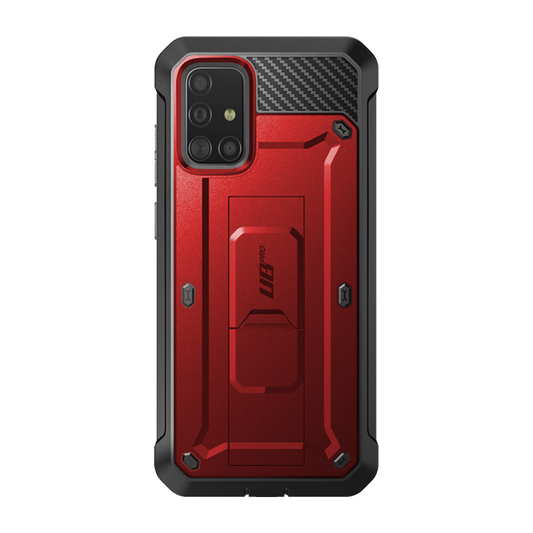 Galaxy A51 Unicorn Beetle Pro Rugged Case-Metallic Red