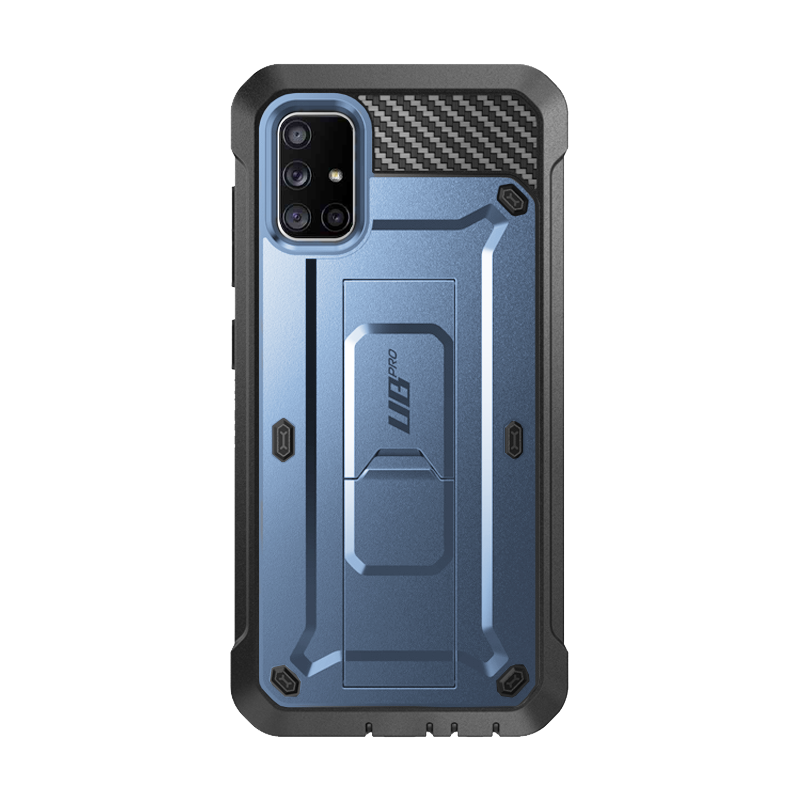 Galaxy A71 5G Unicorn Beetle PRO Rugged Case-Metallic Blue