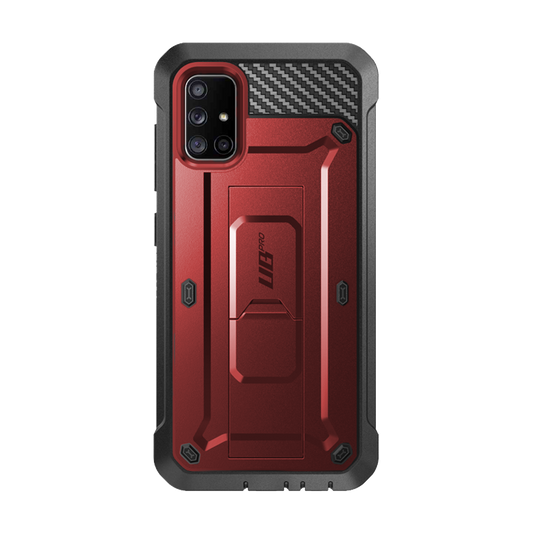 Galaxy A71 5G Unicorn Beetle PRO Rugged Case-Metallic Red