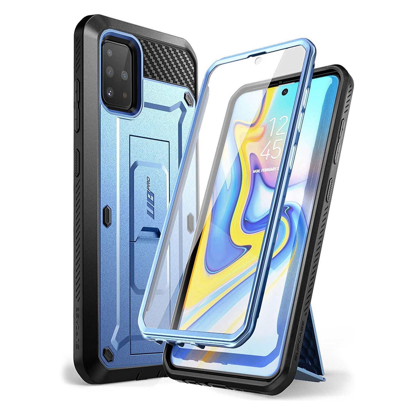 Galaxy A51 Unicorn Beetle Pro Rugged Case-Metallic Blue