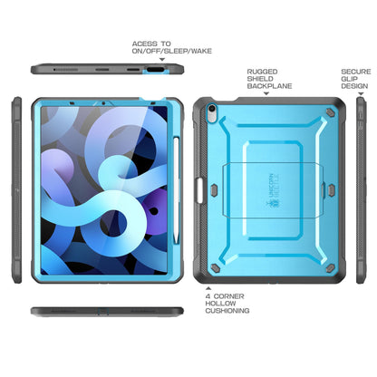 iPad Air 4 10.9 inch (2020) Unicorn Beetle PRO Rugged Case-Blue