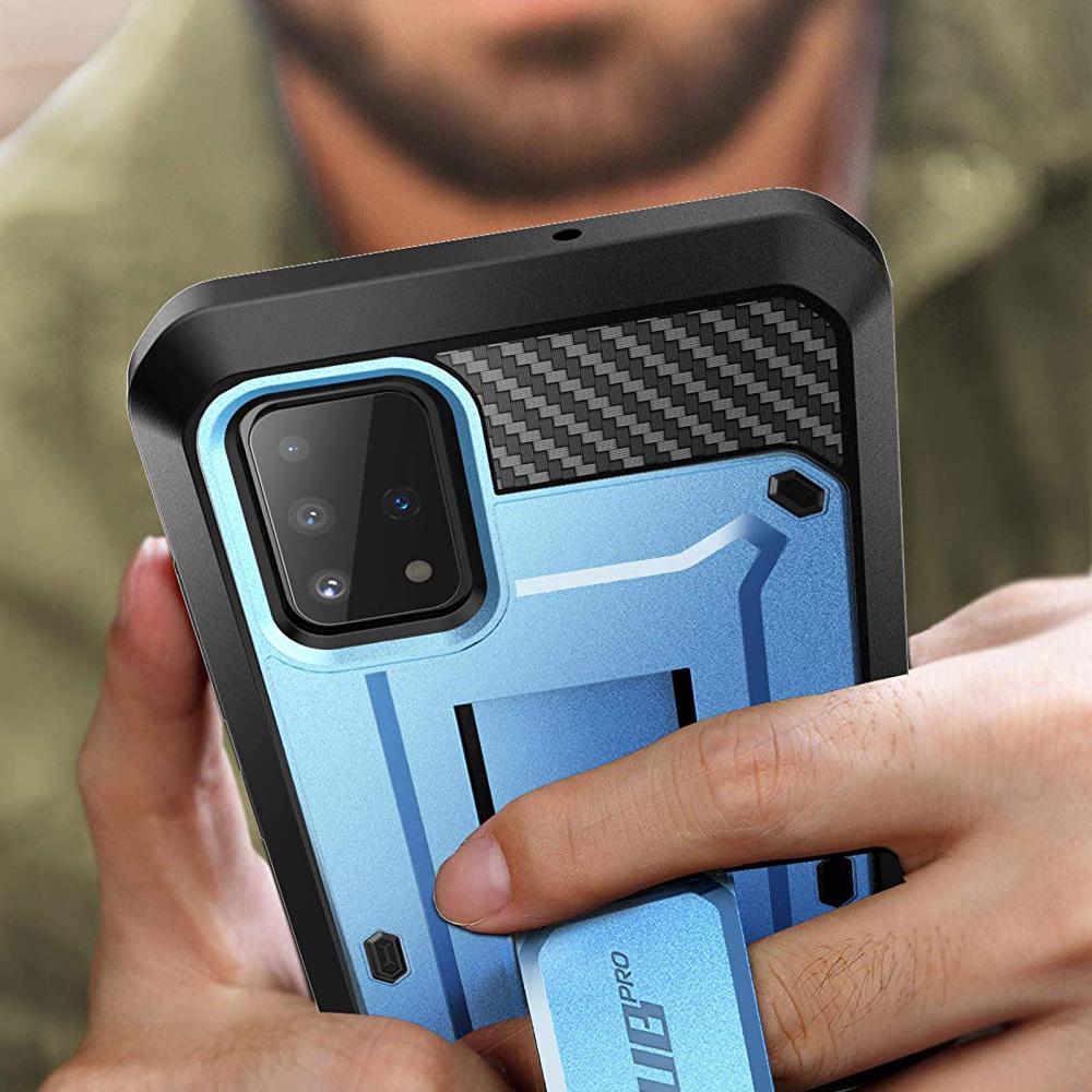 Galaxy A51 Unicorn Beetle Pro Rugged Case-Metallic Blue