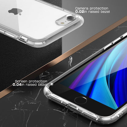 iPhone SE (2020) Unicorn Beetle Style Slim Clear-Clear