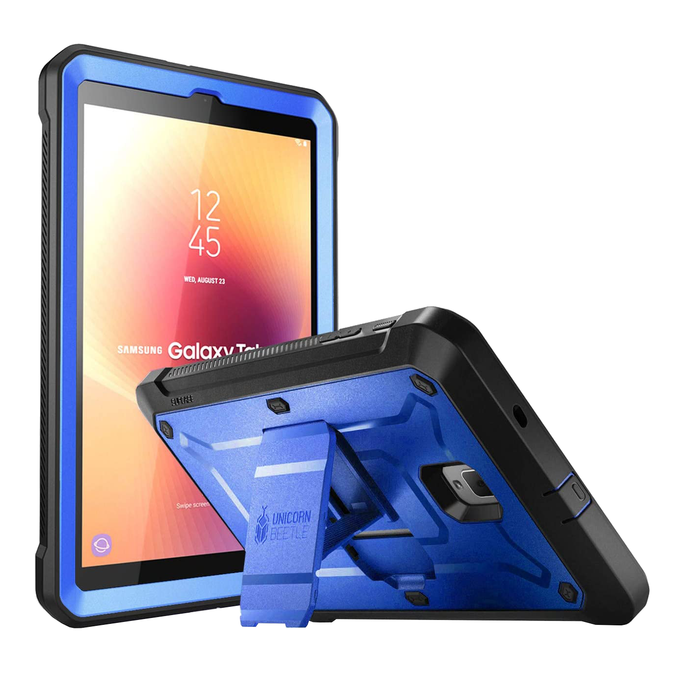 Galaxy Tab A 8 inch (2018) Unicorn Beetle Pro Rugged Case-Dark Blue