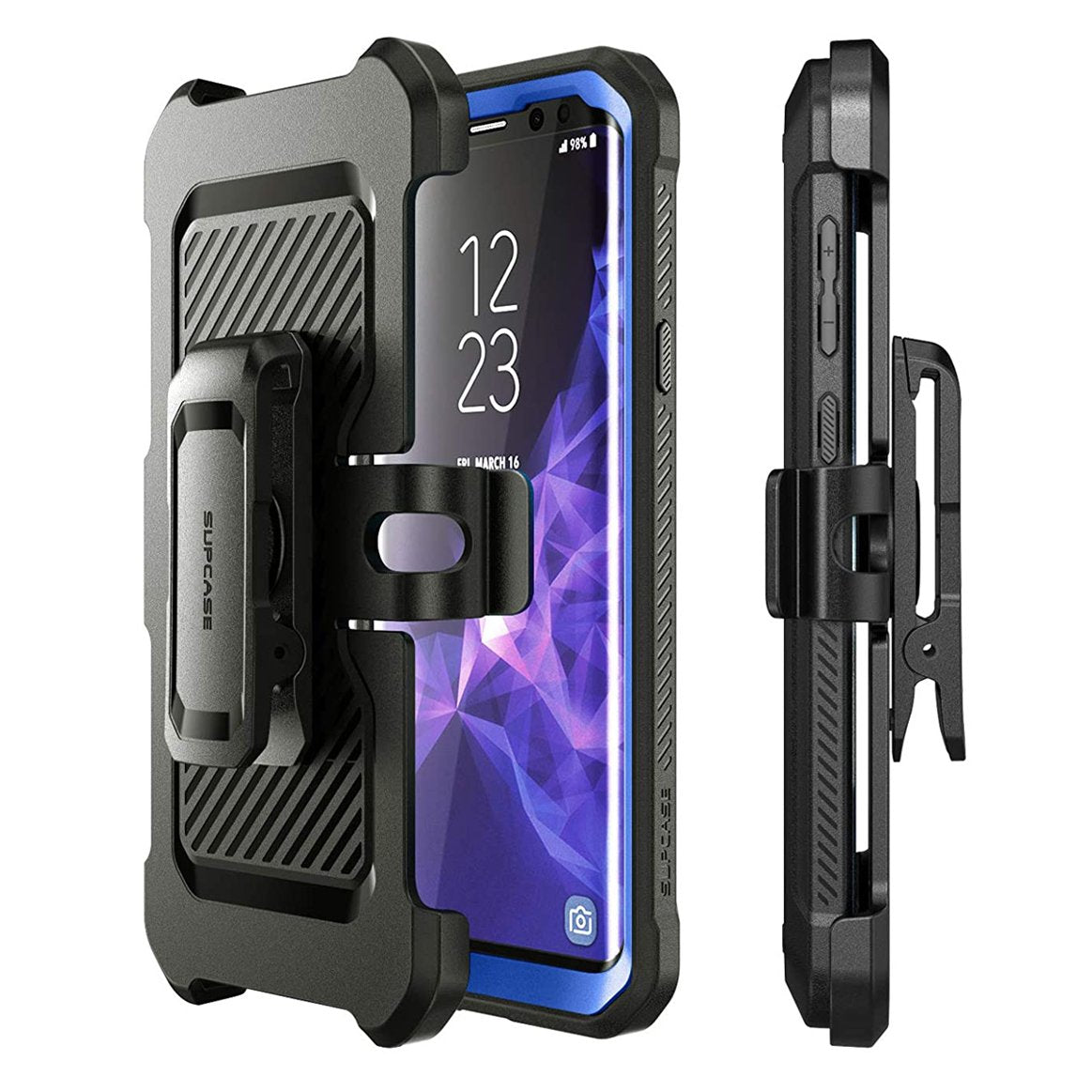 Galaxy S9 Unicorn Beetle Pro Full Body Rugged Holster Case-Dark Blue