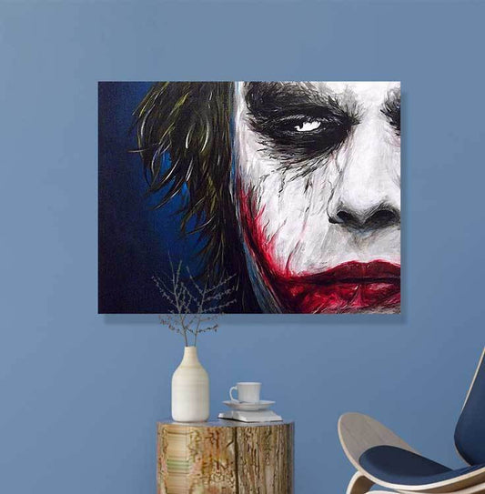 Joker DIY Digital Painting For Home Decor