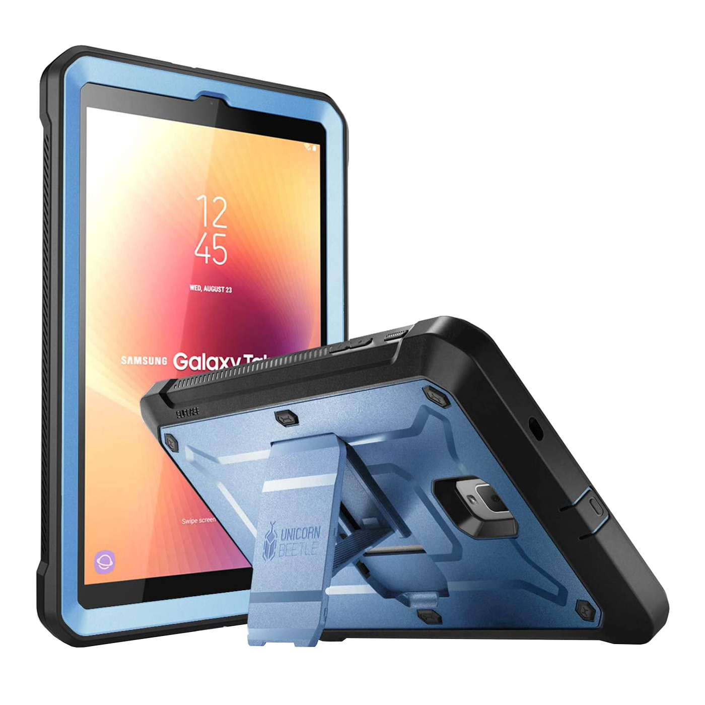 Galaxy Tab A 8 inch (2018) Unicorn Beetle Pro Rugged Case-Metallic Blue