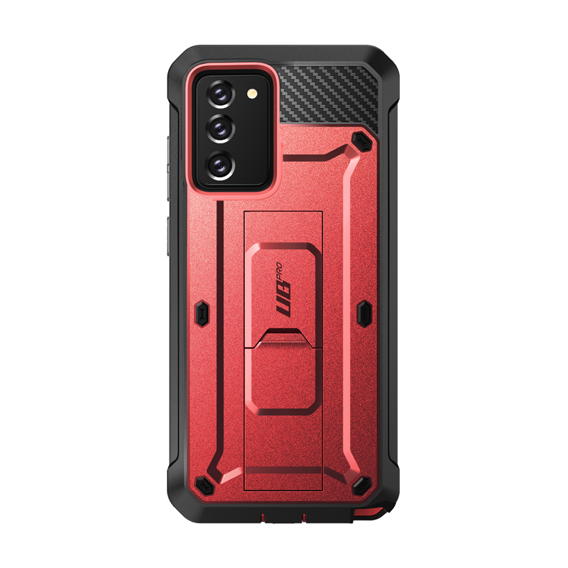 Galaxy Note20 Unicorn Beetle PRO Rugged Holster Case-Metallic Red