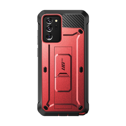 Galaxy Note20 Ultra Unicorn Beetle PRO Rugged Holster Case-Metallic Red