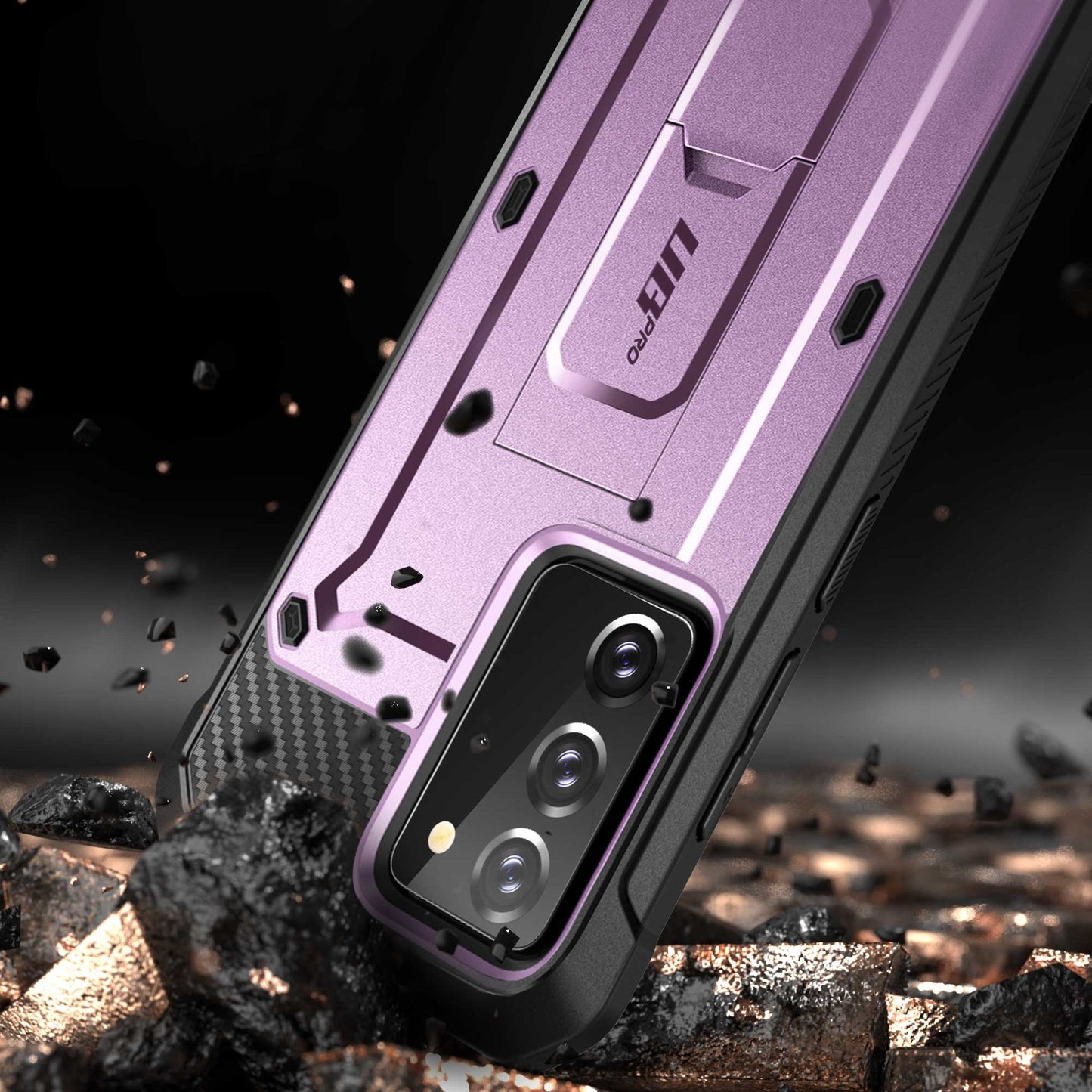 Galaxy Note20 Unicorn Beetle PRO Rugged Holster Case-Metallic Purple