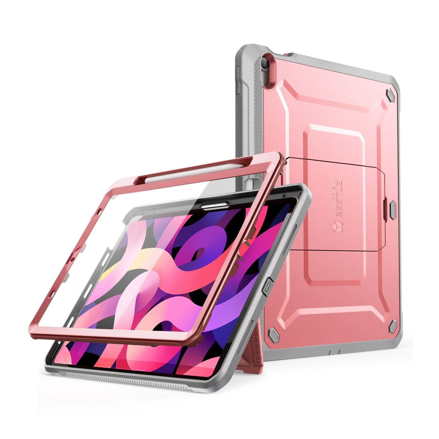 iPad Air 4 10.9 inch (2020) Unicorn Beetle PRO Rugged Case-Rose Gold