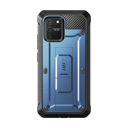 Galaxy S10 Lite Unicorn Beetle Pro Full Body Rugged Holster Case-Metallic Blue