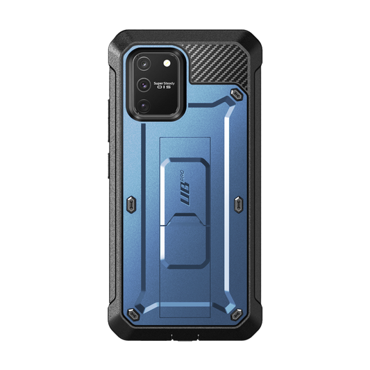 Galaxy S10 Lite Unicorn Beetle Pro Full Body Rugged Holster Case-Metallic Blue