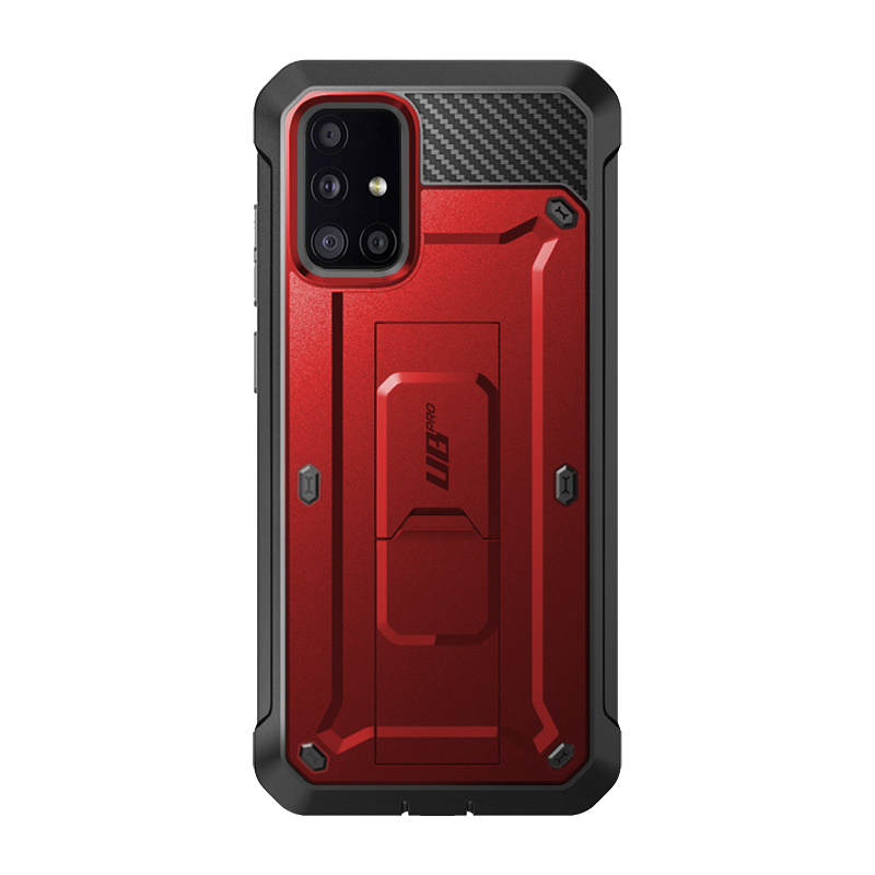 Galaxy A51 5G Unicorn Beetle Pro Rugged Case-Metallic Red