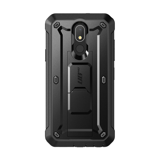 LG Aristo 4+ / Prime 2 Unicorn Beetle Pro Holster Case-Black