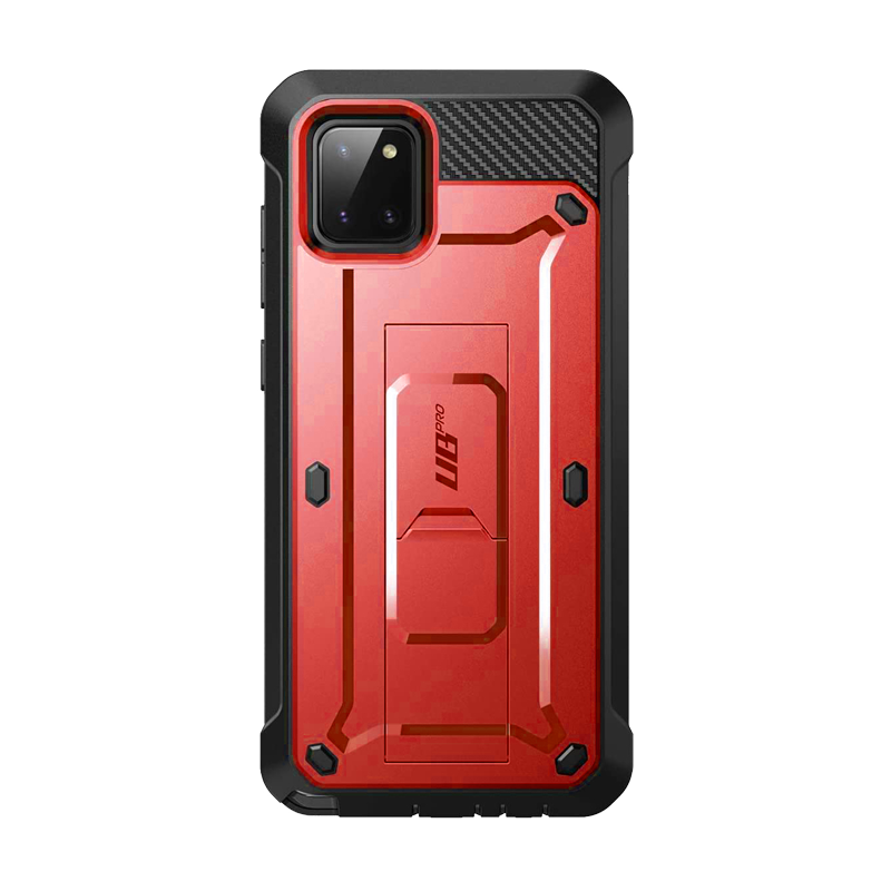 Galaxy Note10 Lite Unicorn Beetle Pro Rugged Holster Case-Metallic Red