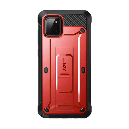 Galaxy Note10 Lite Unicorn Beetle Pro Rugged Holster Case-Metallic Red