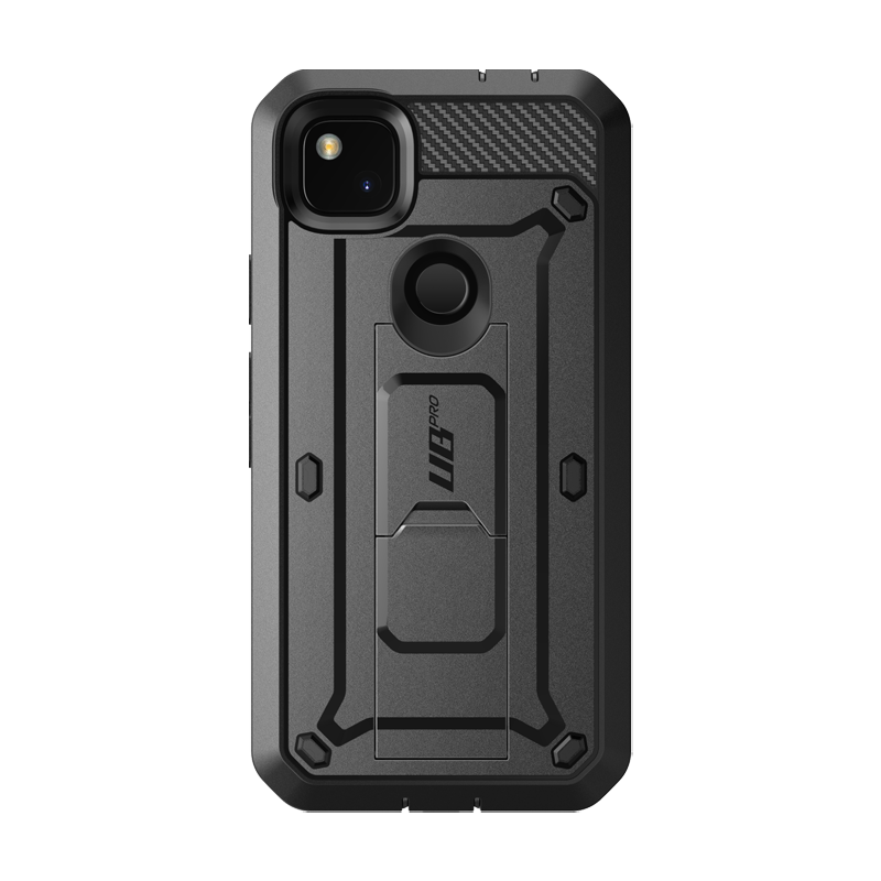 Google Pixel 4a (2020) Unicorn Beetle Pro Rugged Holster Case-Black