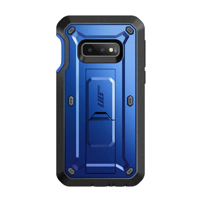 Galaxy S10e Unicorn Beetle Pro Full Body Rugged Holster Case-Dark Blue
