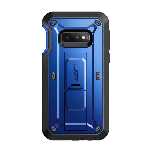 Galaxy S10e Unicorn Beetle Pro Full Body Rugged Holster Case-Dark Blue