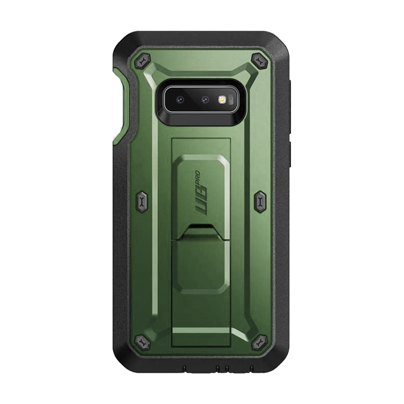 Galaxy S10e Unicorn Beetle Pro Full Body Rugged Holster Case-Dark Green