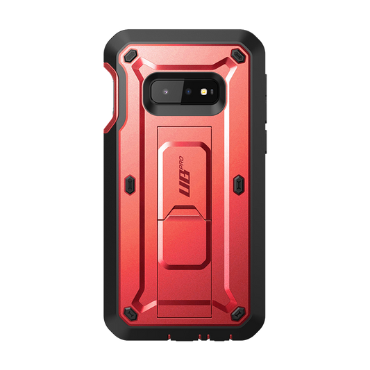 Galaxy S10e Unicorn Beetle Pro Full Body Rugged Holster Case-Metallic Red