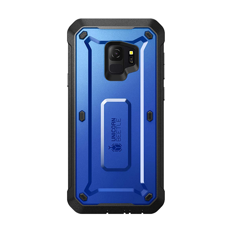 Galaxy S9 Unicorn Beetle Pro Full Body Rugged Holster Case-Dark Blue
