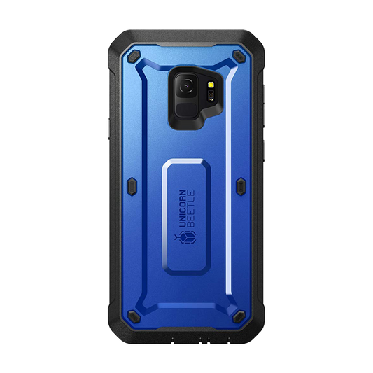 Galaxy S9 Unicorn Beetle Pro Full Body Rugged Holster Case-Dark Blue